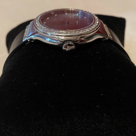 ❌SOLD❌  Rare HUBLOT MDM Depose Mother of Pearl Diamond Watch - Picture 5 of 16